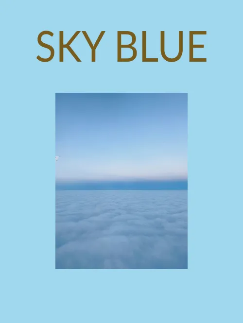 sky blue