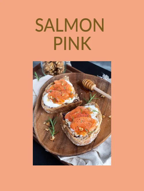 salmon pink
